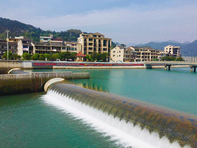 永嘉縣橋下鎮(zhèn)西溪主河道三期防洪工程新增橡膠壩附屬工程